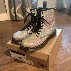 Dr. Martens 1460 combat multi glitter 4 New